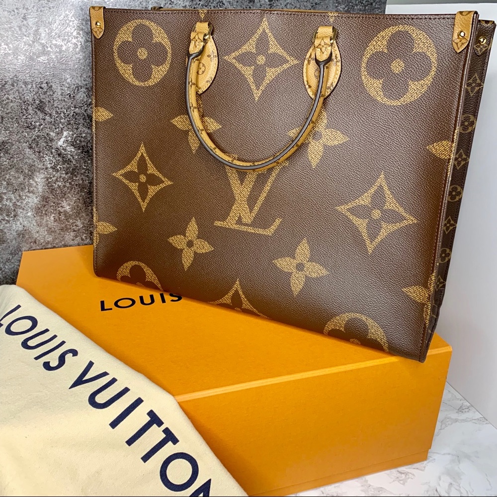 💢SOLD💢 Louis Vuitton Reverse Monogram Giant Tote